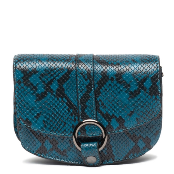 3for30!!! Call it spring NARALING blue snakeskin crossbody - Picture 4 of 10